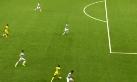 Видео второго гола Твумаси матча Лига Чемпионов «Астана» — «Селтик»