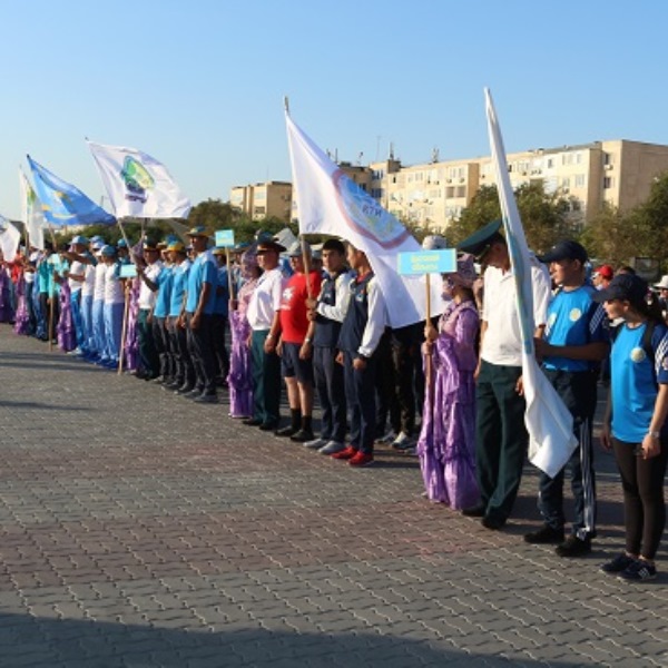 Чемпионат Казахстана по пожарно-спасательному спорту проходит в Мангистау