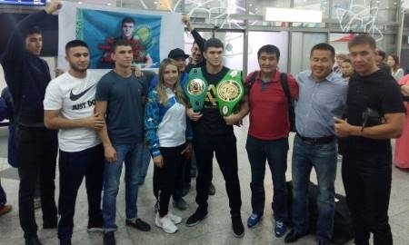 Как Али Ахмедова встречали в Казахстане