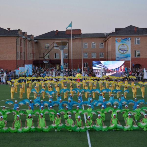 Юбилейная спартакиада стартовала в Акмолинской области
