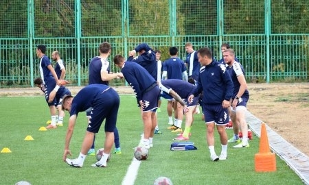 Фоторепортаж с тренировки «Окжетпеса»