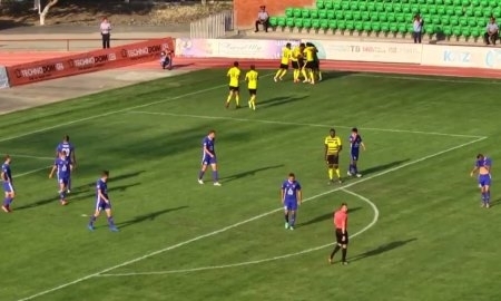 Видео гола Молдакараева матча Премьер-Лиги «Тобол» — «Акжайык»