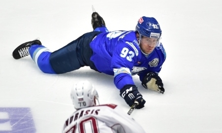 Фоторепортаж с матча КХЛ «Барыс» — «Динамо» Рига 3:5