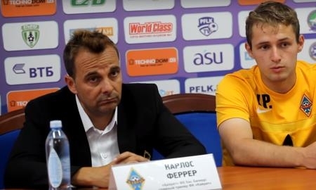 Видео послематчевой пресс-конференции Феррера игры Премьер-Лиги «Атырау» — «Кайрат» 0:1