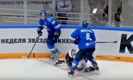 Видео мощного силового приема Константина Пушкарева