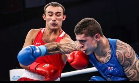 Фоторепортаж выступления казахстанских боксеров в четвертый день чемпионата мира-2017