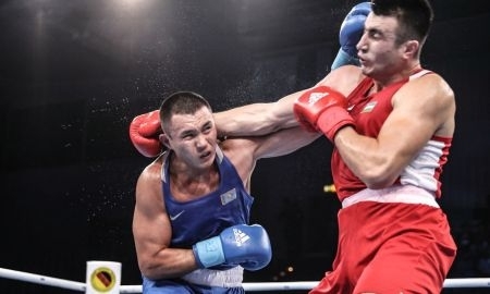 Фоторепортаж выступления казахстанских боксеров в пятый день чемпионата мира-2017