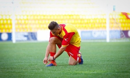 Фоторепортаж с открытой тренировки молодежной сборной Черногории