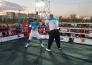 Фото с открытой тренировки Каната Ислама в Астане