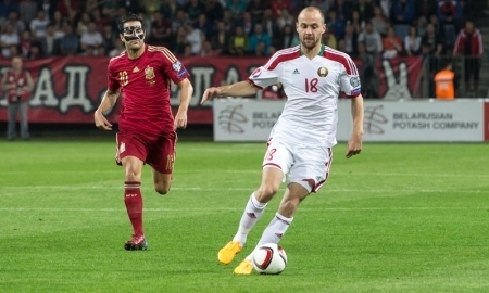 Маевский провел свой 15-й матч за сборную Беларуси