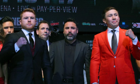 Оскар Де Ла Хойя: «Думаю, что бой Головкин — „Канело“ продлится 5-8 раундов»