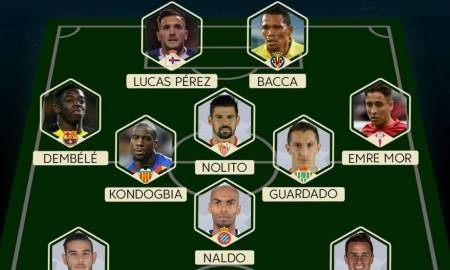 Нападающий соперника «Астаны» попал в символическую сборную новичков Ла Лиги