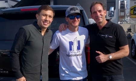 Американский автогонщик признался, что является фанатом Головкина