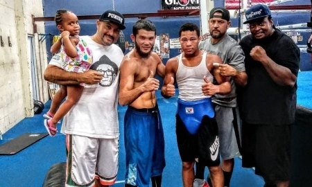 Айдар Шарибаев провел спарринг с Вангом Уильямсом