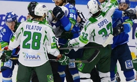 Российские СМИ ставят на поражение «Барыса» в матче с «Салаватом Юлаевым» в основное время