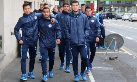 Молодежная сборная Казахстана вышла на улицы Франции