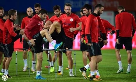 Игроки «Атырау» в составе сборной Грузии прибыли в Австрию