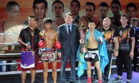 Казахстанские бойцы победили на турнире по тайскому боксу в Атырау