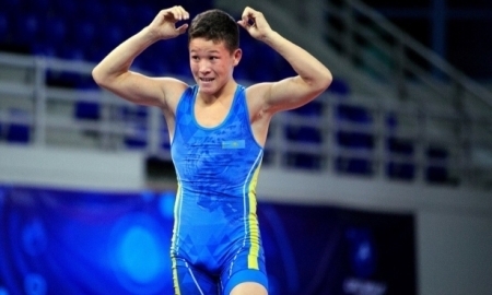 Казахстанский борец выиграл «серебро» на чемпионате мира среди кадетов