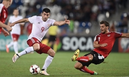 Игрок «Атырау» помог Грузии отобрать очки у Австрии