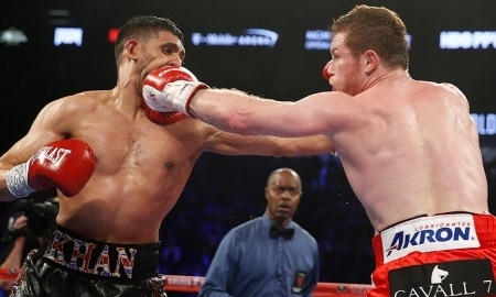 Амир Хан: «Люди ошибаются, называя Головкина ударным боксером. Альварес бьет жестче»