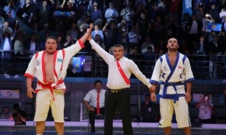 Нугымаров стал чемпионом мира по казакша курес