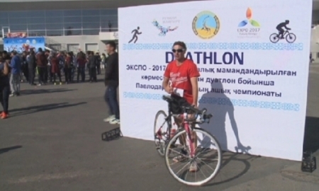 Более трех тысяч павлодарцев участвовали в соревнованиях по дуатлону