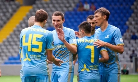 Отчет о матче Премьер-Лиги «Астана» — «Атырау» 7:0