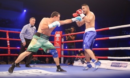 Все казахстанские боксеры победили своих соперников в вечере бокса в Астане