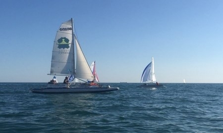 В Актау стартовала международная парусная регата «Маринс»