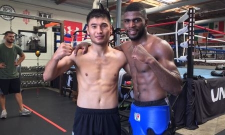 Сойлыбаев провел спарринг сразу с двумя боксерами