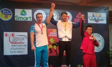 Атлет из Кокшетау стал чемпионом Азии по жиму лежа