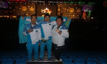 Армрестлеры из Мангистау завоевали три медали на чемпионате мира