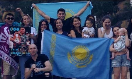 Казахстанцы окажут весомую поддержку Головкину в Лас-Вегасе