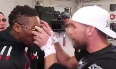 Потенциальный и экс-соперник Головкина устроили перепалку перед боем