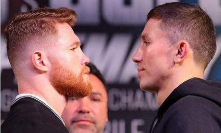 Продукция с символикой боя Головкин — Альварес популярна в Лас-Вегасе