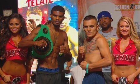 Участнику андеркарда боя Головкин — Альварес дали час, чтобы сбросить полфунта