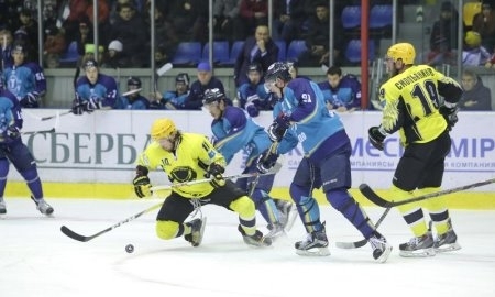 «Торпедо» уступило «Сарыарке» в матче ВХЛ