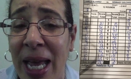 Судья, отдавшая победу «Канело» в бою с Головкиным, в ТОП-5 трендов твиттера