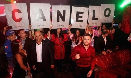 «Канело» отметил ничью с Головкиным в ночном клубе