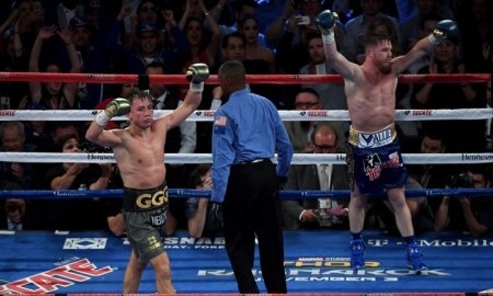 78% болельщиков уверены, что Головкин победил Альвареса