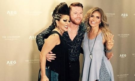 «Канело» отдыхает со знаменитостями после боя с Головкиным