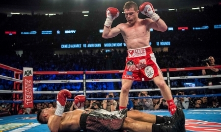 «Разница между бумажным и гранитным подбородками». Реакция Хана и Головкина на удар «Канело»