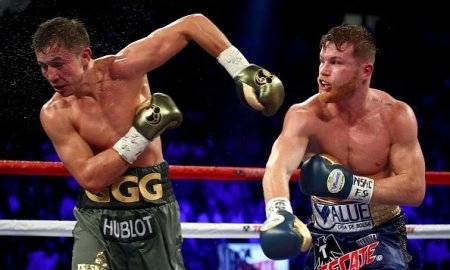 Видео удара, которым «Канело» нокаутировал Киркленда и Хана, но лишь пощекотал Головкина