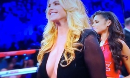 Как эффектная мексиканская певица украла шоу у Головкина и Альвареса