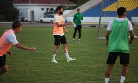 «Атырау» провел предыгровую тренировку в Уральске
