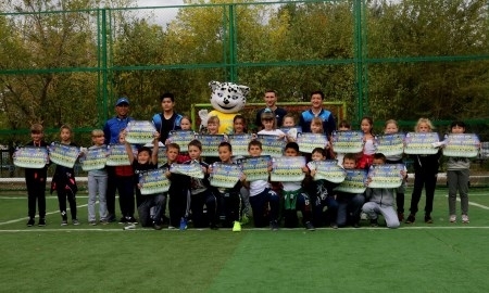 Шомко провел мастер-класс для школьников Астаны