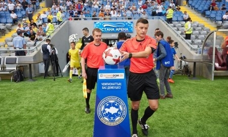 Измайлов во второй раз рассудит «Астану» и «Тараз»