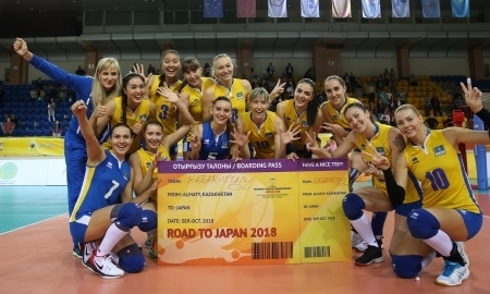 Казахстанские волейболистки вышли на чемпионат мира-2018