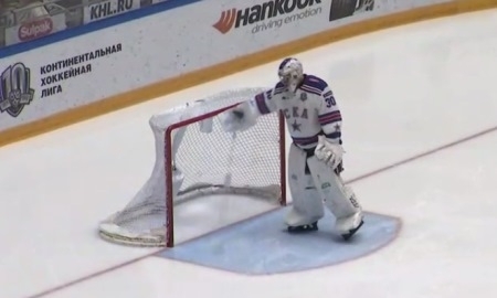 Видео шайб матча КХЛ «Барыс» — СКА 1:4